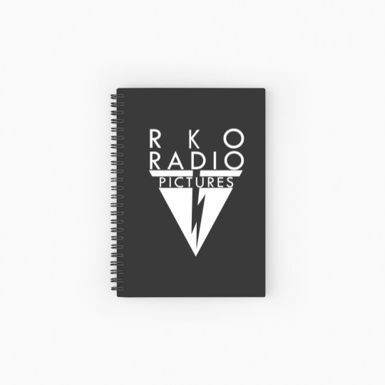 Discover RKO Radio Pictures Logo Spiral Notebooks   Ruled Line