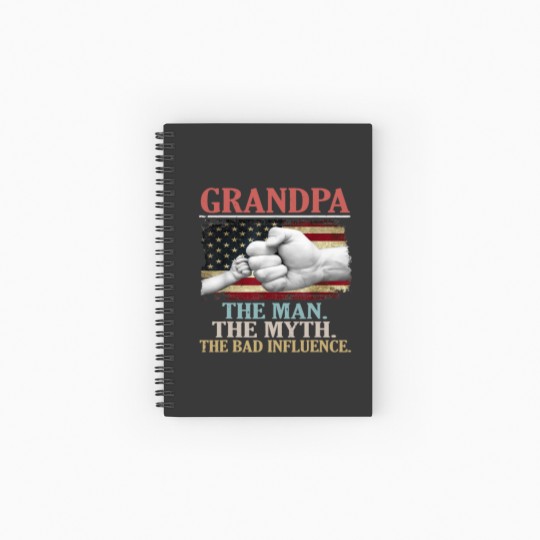 Discover OLD MAN Spiral Notebooks   Ruled Line