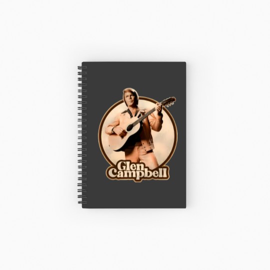Discover Glen Campbell Tarkus Shield Spiral Notebooks (Ruled)