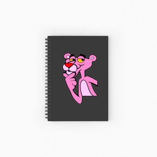 Discover Pink-Panther Spiral Notebooks   Ruled Line