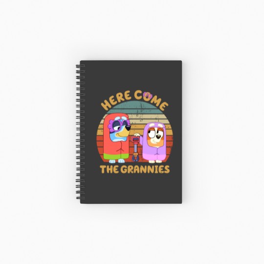 Discover Grannies Spiral Notebook: BlueyDad Family