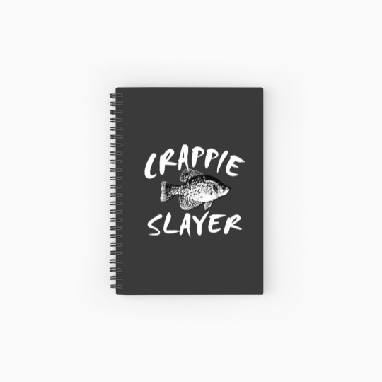Discover CRAPPIE slayerr  (3) Spiral Notebooks   Ruled Line