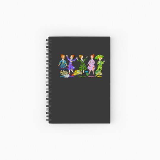 Discover Frizzle School Bus Spiral Notebooks   Ruled Line,The Magic School Bus Spiral Notebooks   Ruled Line