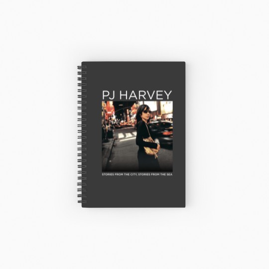 Discover PJ HARVEY Spiral Notebooks   Ruled Line