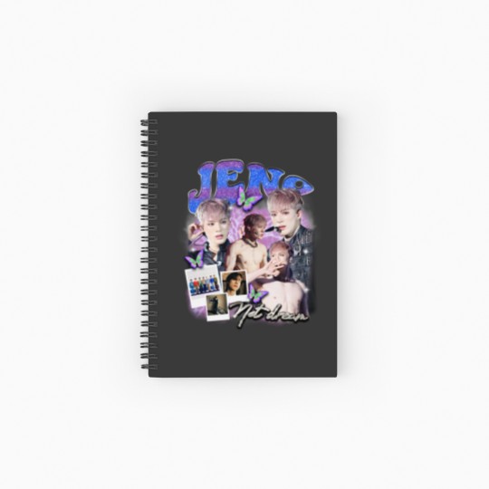 Discover Jeno NCT Dream Graphic Spiral Notebooks