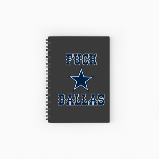 Discover Fck Dallas Spiral Notebooks   Ruled Line  George Kittle Dallas Spiral Notebooks   Ruled Line