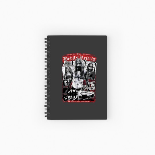 Discover The Devils Rejects Classic Spiral Notebooks   Ruled Line