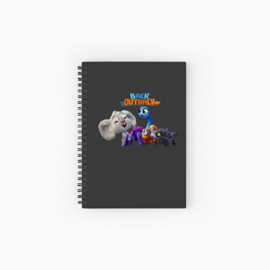 Discover Back To The Outback Spiral Notebooks   Ruled Line