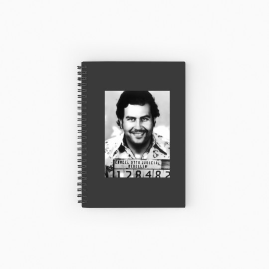 Discover Pablo Escobar dog Spiral Notebooks   Ruled Line