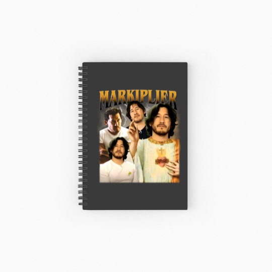 Discover Markiplier Vintage Spiral Notebooks   Ruled Line