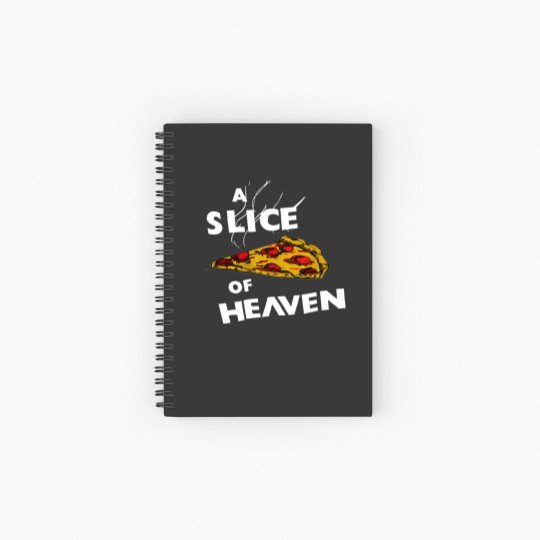 Discover Mystic Pizza A Slice of Heaven Spiral Notebooks   Ruled Line Vintage 1980s Design
