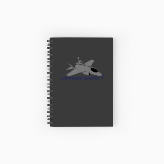 Discover Live, Laugh, Lockheed Martin Unisex Spiral Notebooks   Ruled Line