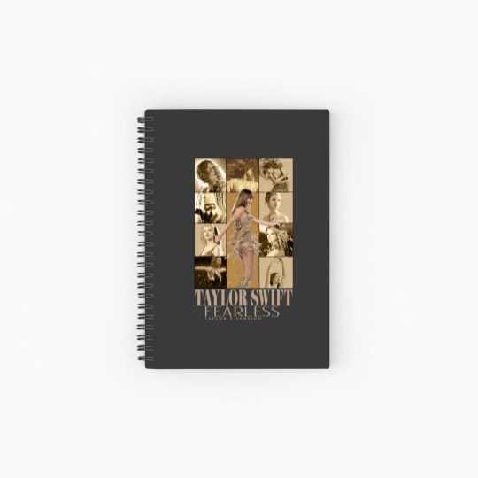 Discover Vintage 90s Style Taylor Fearless Spiral Notebook