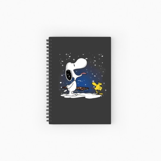 Discover Snoopy Snow Spiral Notebooks   Ruled Line