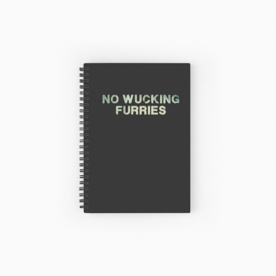 Discover No Wucking Furries Spiral Notebooks   Ruled Line