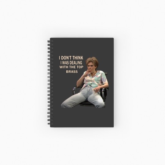 Discover Kate Mckinnon - Dealing with the top brass - Kate Mckinnon - Spiral Notebooks   Ruled Line