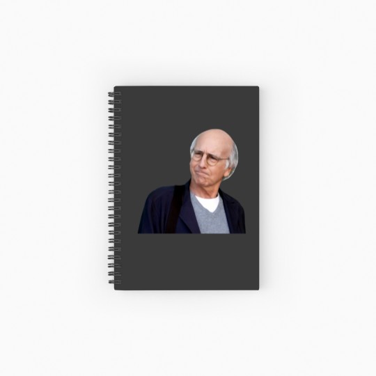 Discover Larry David Spiral Notebooks   Ruled Line