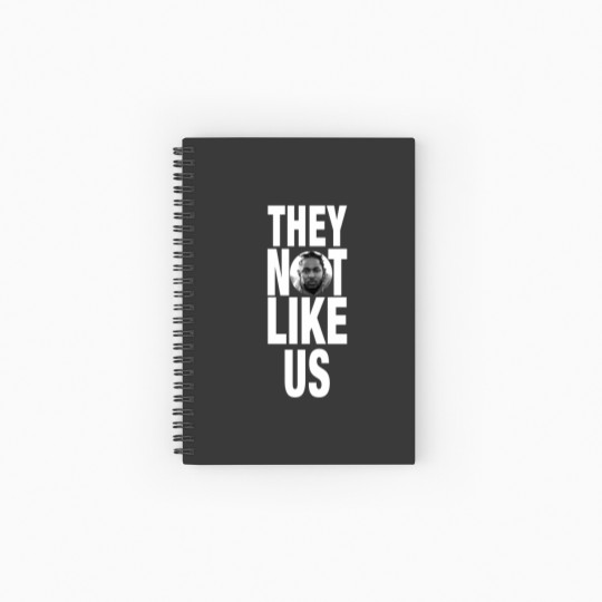 Discover Not Like Us Kendrick Lamar Spiral Notebooks   Ruled Line