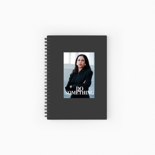 Discover Do Something: Young Kamala Harris Spiral Notebooks   Ruled Line to Unite for Change
