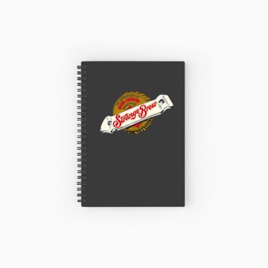 Discover Strange Brew The Adventures of Bob & Doug McKenzie SCTV Spiral Notebooks   Ruled Line