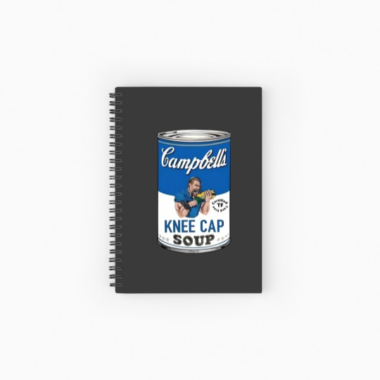 Discover Dan Campbell's Kneecap Soup Graphic Spiral Notebooks   Ruled Line, Dan Campbell Spiral Notebooks   Ruled Line