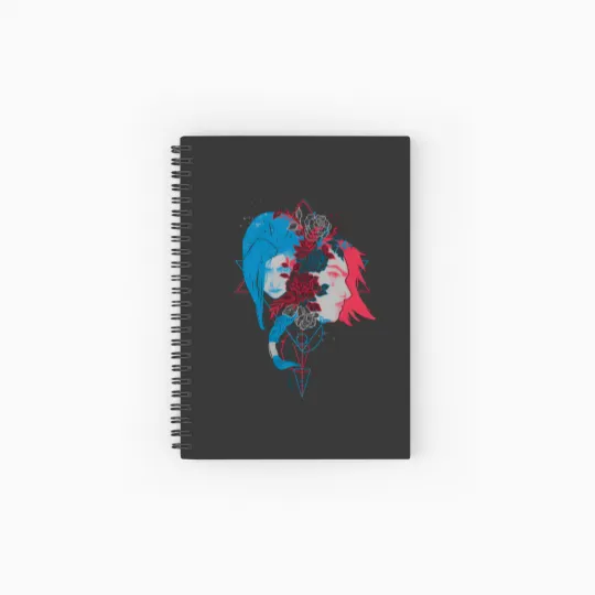 Discover Arcane Jinx and Vi Art Spiral Notebooks   Ruled Line