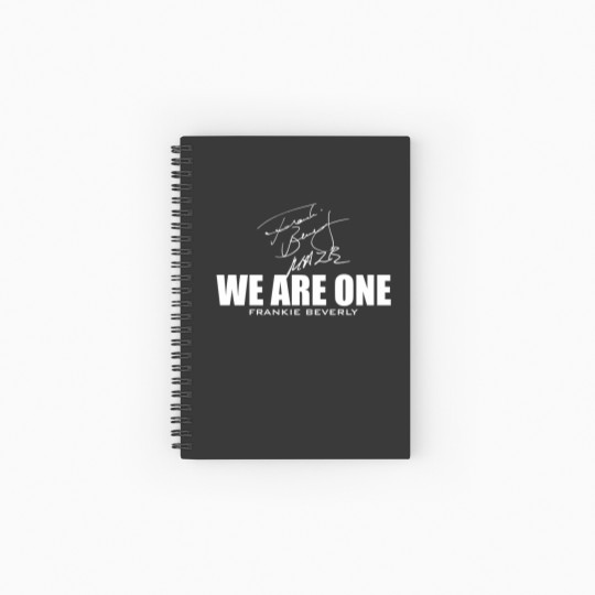 Discover Frankie Beverly - We are One - Frankie Beverly - Spiral Notebooks   Ruled Line