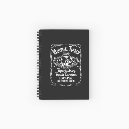 Discover The Marshall Tucker rock music graphic Spiral Notebooks   Ruled Line