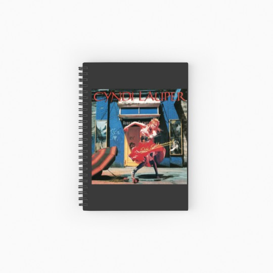 Discover Cyndi Lauper Shes So Unusual Spiral Notebooks   Ruled Line