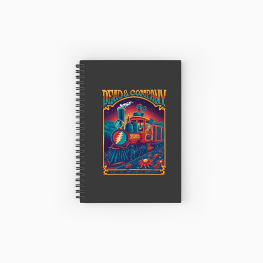 Discover Dead And Company Final Tour 2023 Spiral Notebook