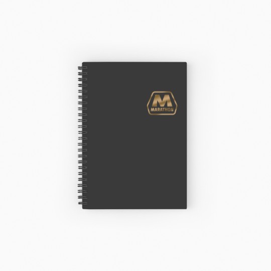 Discover Exquisite Marathon Oil Design Spiral Notebooks   Ruled Line