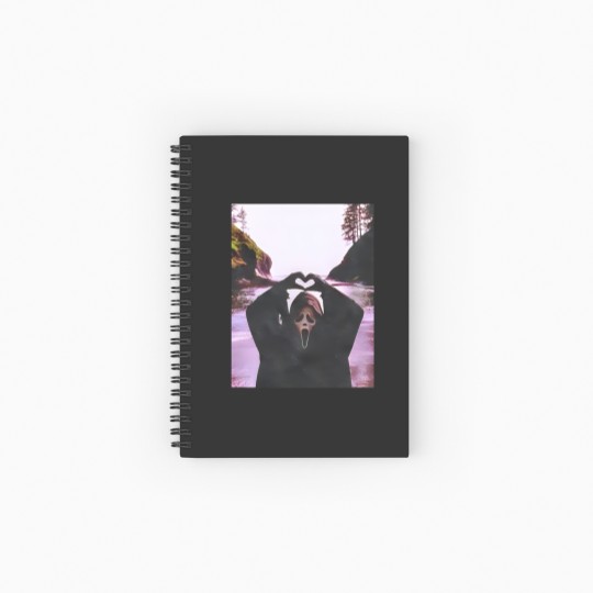 Discover Ghostface Scream Halloween Spiral Notebooks