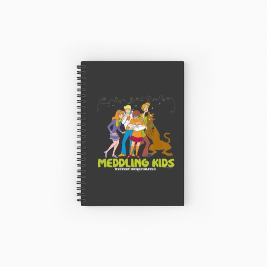 Discover Scooby-Doo Meddling Kids Pullover Spiral Notebooks   Ruled Line
