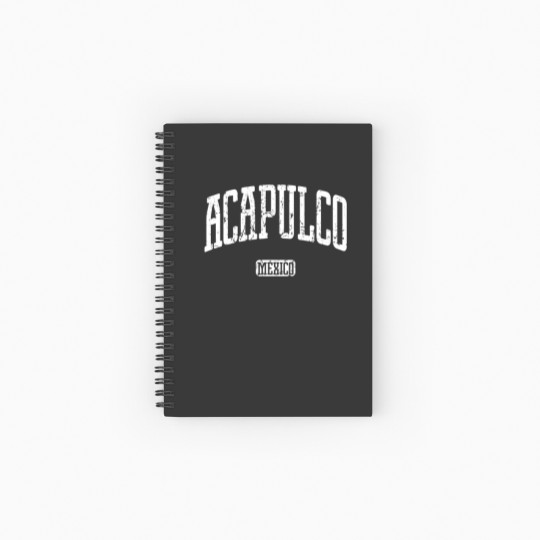 Discover Acapulco Mexico Spiral Notebooks   Ruled Line