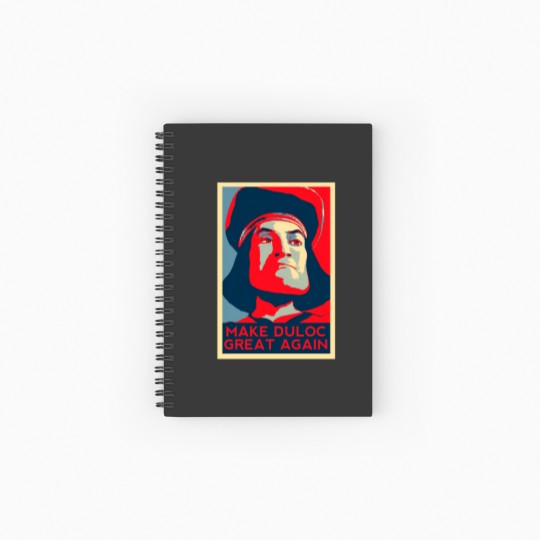 Discover Make Duloc Great Again Art Board Print Spiral Notebooks   Ruled Line