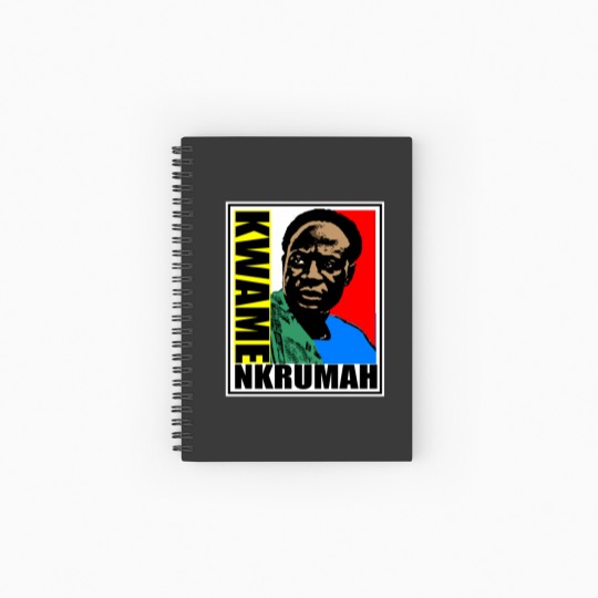 Discover Kwame Nkrumah | Classic Spiral Notebooks   Ruled Line