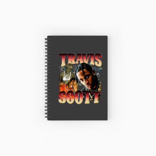 Discover Travis Spiral Notebooks   Ruled Line, 90's Vintage Rap Spiral Notebooks   Ruled Line RPLC26