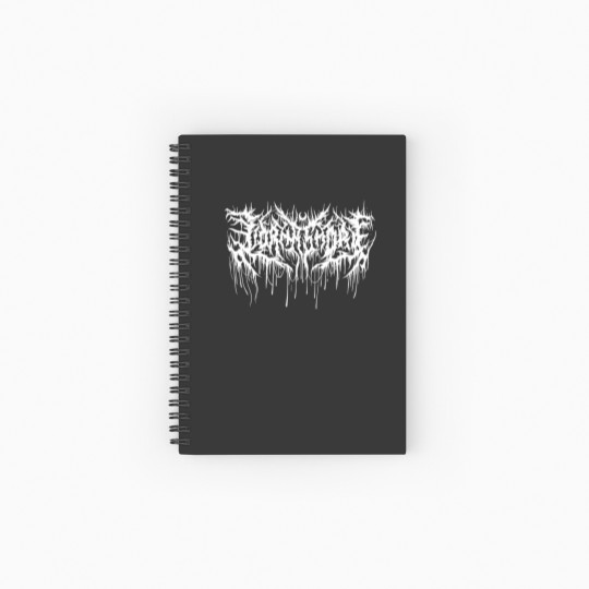 Discover Lorna Shore Drip Spiral Notebooks   Ruled Line - Metal Music Spiral Notebooks   Ruled Line