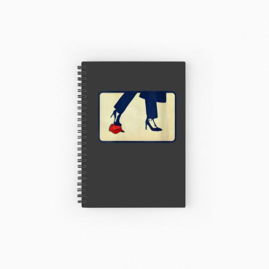 Discover Kamala High Heels Maga's Hat Funny Election Vote President - Kamala Harris - Spiral Notebooks   Ruled Line