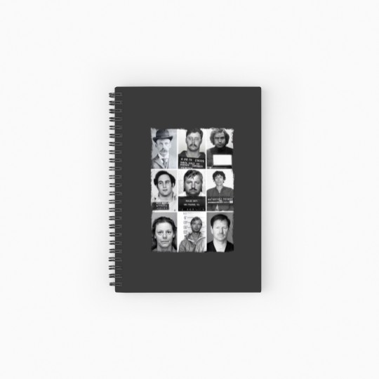 Discover Ted Bundy Spiral Notebooks   Ruled Line Unisex , American Serial Killer