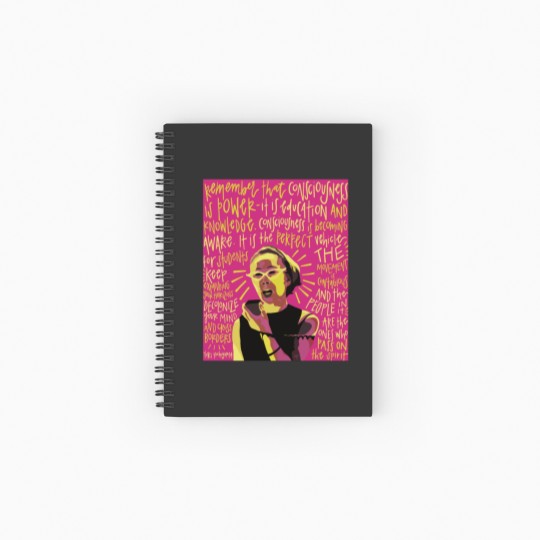 Discover Yuri Kochiyama Spiral Notebooks   Ruled Line