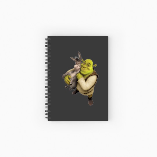 Discover Shrek and Donkey Spiral Notebooks   Ruled Line