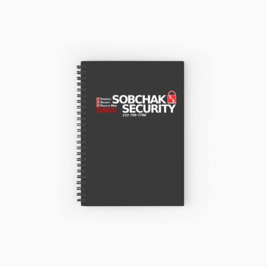 Discover Sobchak Security Spiral Notebooks   Ruled Line