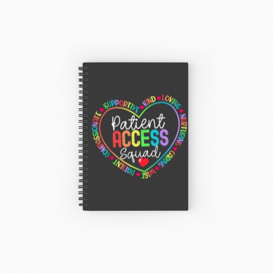 Discover Patient Access Squad Specialist Rainbow Appreciation Spiral Notebooks   Ruled Line