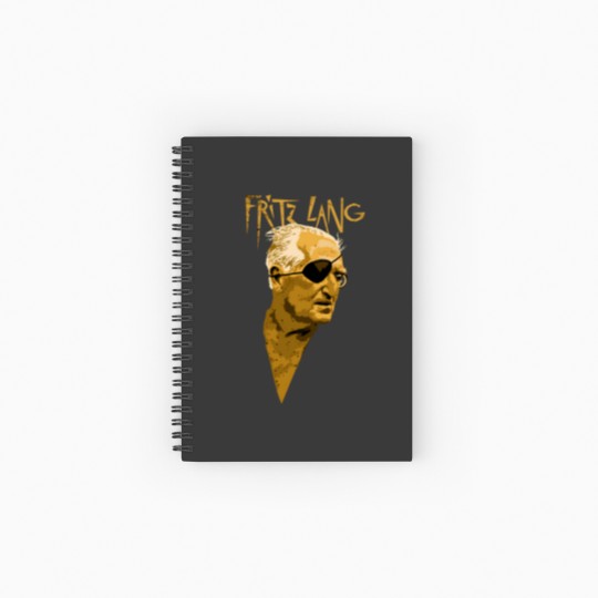 Discover Fritz Lang Fritz Lang fox Spiral Notebooks   Ruled Line