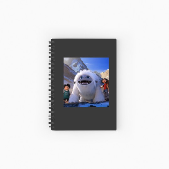 Discover Abominable A Magical Yeti - Abominable Snowman - Spiral Notebooks   Ruled Line