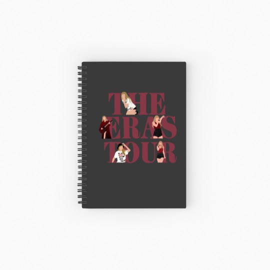 Discover red theeras tour Spiral Notebooks   Ruled Line