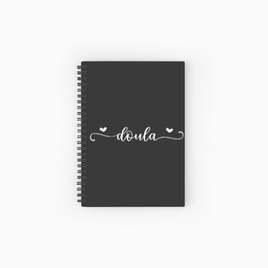Discover Postpartum Doulas Gift Women or Mother Spiral Notebooks   Ruled Line