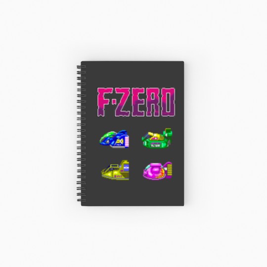 Discover F-Zero SNES Spiral Notebooks   Ruled Line