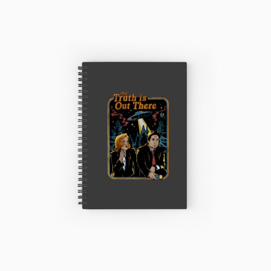 Discover The truth is out there X Files funny Classic Spiral Notebooks   Ruled Line